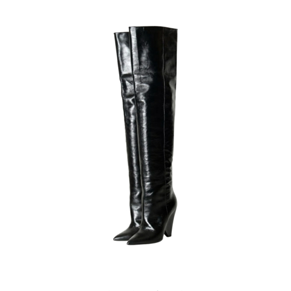 Saint Laurent Thigh-High Boots